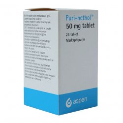Пури-нетол (Пуринетол, Меркаптопурин) в таблетках 50мг N25 в Ставрополе и области фото