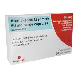 Атомоксетин 60 мг Европа :: Аналог Когниттера :: Glenmark капс. №30 в Ставрополе и области фото